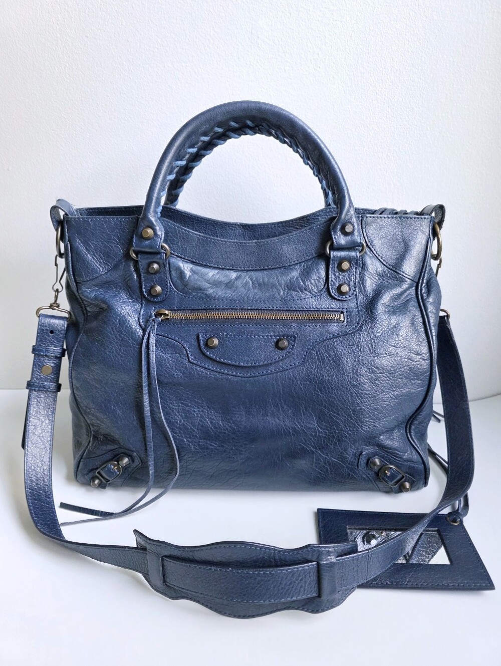 Balenciaga Velo in Bleu Obscur